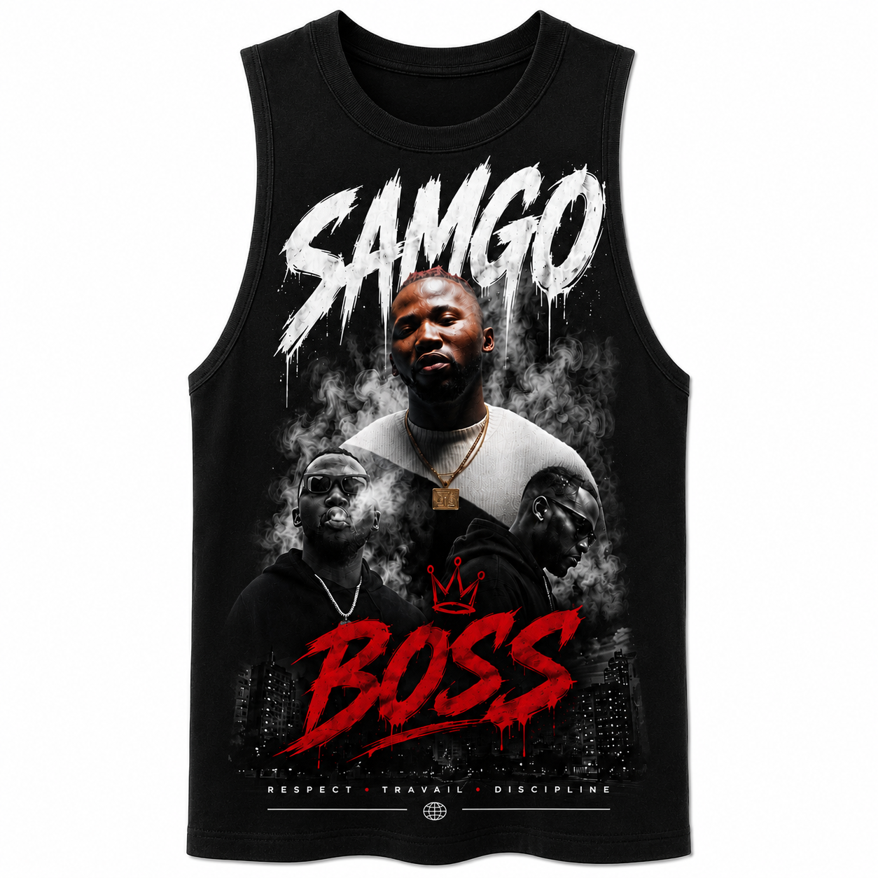 Débardeur samgo boss 100% coton