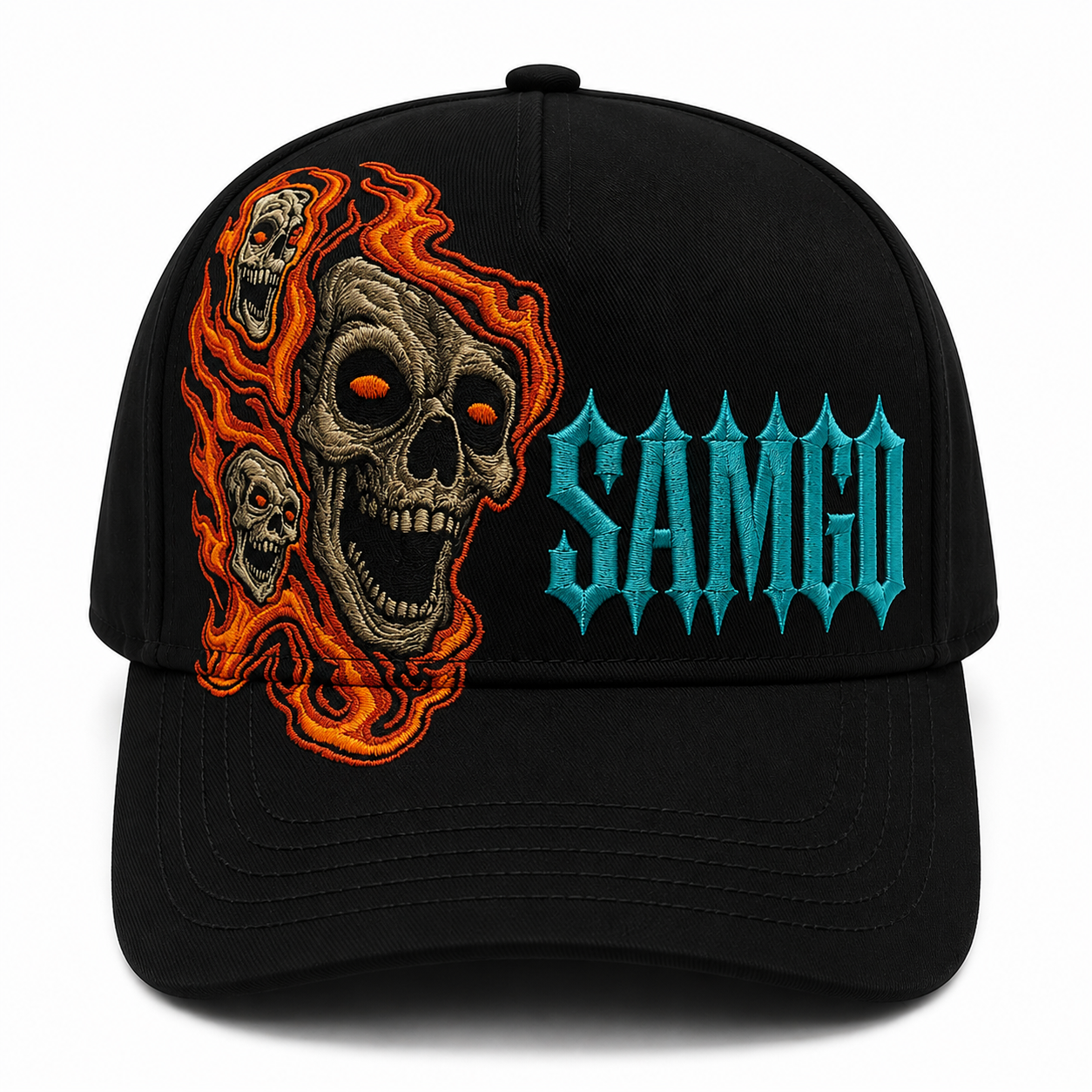 CASQUETTE SAMGO ZOMBIE FLAME